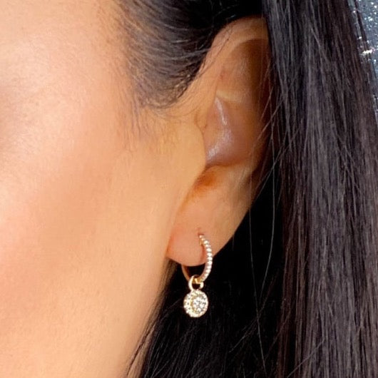 925 Silver U Shape Hoop Earrings Charm Geometric Ear Stud Jewelry Women |  eBay